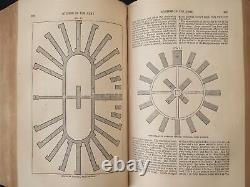 1863 antique US CYCLOPEDIA history CIVIL WAR MAPS SCIENCE LITERATURE MILITARY