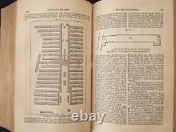 1863 antique US CYCLOPEDIA history CIVIL WAR MAPS SCIENCE LITERATURE MILITARY