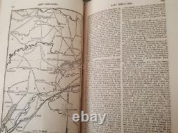 1863 antique US CYCLOPEDIA history CIVIL WAR MAPS SCIENCE LITERATURE MILITARY