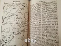 1863 antique US CYCLOPEDIA history CIVIL WAR MAPS SCIENCE LITERATURE MILITARY