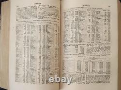 1863 antique US CYCLOPEDIA history CIVIL WAR MAPS SCIENCE LITERATURE MILITARY