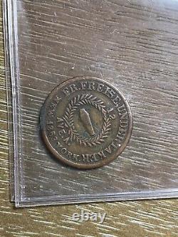 1863 civil war token FR. FREISE, UNDERTAKER New York NY