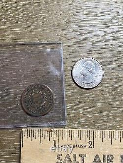 1863 civil war token FR. FREISE, UNDERTAKER New York NY