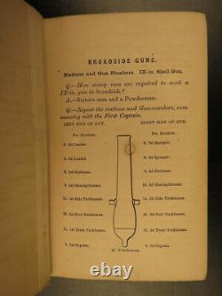 1864 1ed Gunnery Catechism Navy Civil War Army Textbook Mortars Guns Illustrated