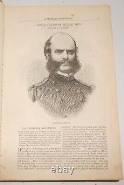 1864 Bound Volume 30 HARPER'S NEW MONTHLY MAGAZINE Civil War CHARLES DICKENS