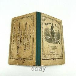 1864 Civil War Soldiers Pocket Hymn Book for Army & Navy American Tract Society