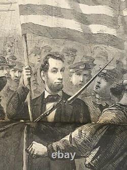1864 Harper's Weekly Bound full year Civil War, Lincoln, Thomas Nast, etc