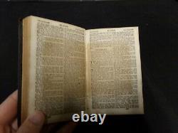 1864 NY Bible Society Civil War New Testament Bible With Flag Emblem