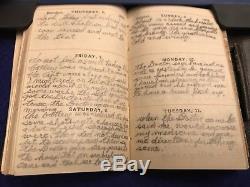 1864 Original, 43 Day Civil War Diary, Battery H 1st NY Light Artillery, READ