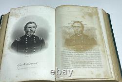 1865 1st Grant and Sherman Great Rebellion by Headley American Civil War