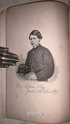 1865, 1st, SERMON COMMEMORATIVE OF JUSTIN RAYNOR HUNTLEY, CONFEDERATE, CIVIL WAR