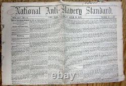 1865 anti-slavery Civil War newspaper Lincoln assassin JOHN WILKES BOOTH KILLED