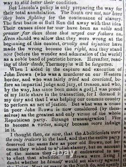 1865 anti-slavery Civil War newspaper Lincoln assassin JOHN WILKES BOOTH KILLED