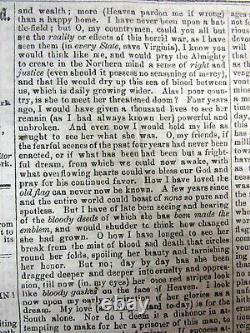 1865 anti-slavery Civil War newspaper Lincoln assassin JOHN WILKES BOOTH KILLED