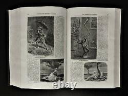 1867-1873 Harper's New Monthly Magazine, 10 Vols 60 Issues, CIVIL WAR Poe Darwin