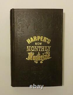 1867-1873 Harper's New Monthly Magazine, 10 Vols 60 Issues, CIVIL WAR Poe Darwin