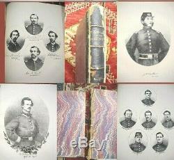 1867 Civil War 21st Reg. New York Volunteers Book-Many Soldier Illus- Buffalo NY
