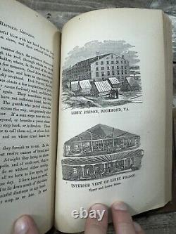 1868 Civil War Book Army & Prison Experiences with the Fifth New York Cavalry