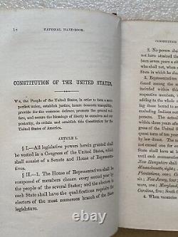 1868 National Hand-Book Facts Figures Revolutionary War Civil War, Political