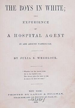 1870 Civil War MEDICAL SOLDIERS Surgical Army HOSPITAL SKETCHES Field Surgeon US