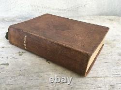 1870 Holy Bible New York American Society Leather Bible Post Civil War Antique