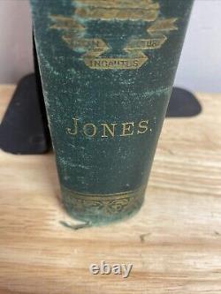 1874 Jones PERSONAL REMINISCENCES OF GEN ROBERT E LEE Civil War Rare Collectible