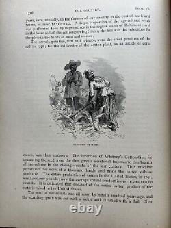 1877 Antique AMERICAN US HISTORY Set OUR COUNTRY Lossing REVOLUTIONARY CIVIL WAR