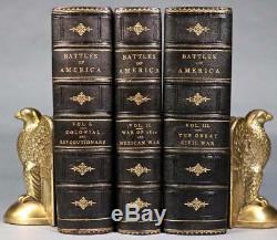 1878 Battles of America by Sea and Land American Revolution Civil War 12x10