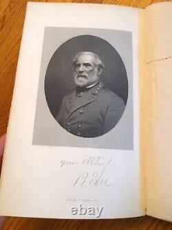 1878 Four Years With General Lee by Taylor 1st Ed Civil War