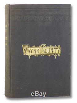 1883 Military History Wayne County New York NY American Civil War Union Soldiers