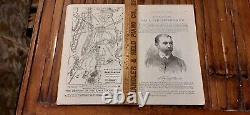 1884 GETTYSBURG BATTLE Civil War New York City 36p program brochure CYCLORAMA NY