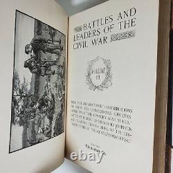 1887 1st ed Battles & Leaders of the Civil War 4 Vol Set Books Maps Illustrated