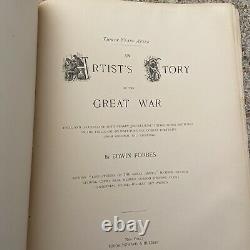 1890 Artist's Story of the Great War volumes II & IV Edwin Forbes As is