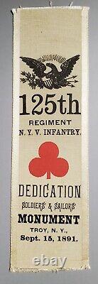 1891 Troy/125th New York Volunteer Infantry/Monument Dedication/2nd Corp