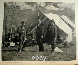 1894 CIVIL WAR Photo Record MATHEW BRADY Military UNION CONFEDERATE Army Navy US