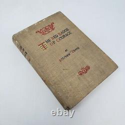 1896 The Red Badge of Courage by Stephen Crane, D. Appleton Early Printing