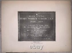 1904, 1st, IN MEMORIAM HENRY WARNER SLOCUM 1826-1894, AMERICAN CIVIL WAR GENERAL