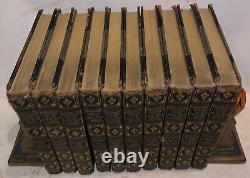 1912, 10 Vol Set, The Photographic History Of The CIVIL War, Leather, Military