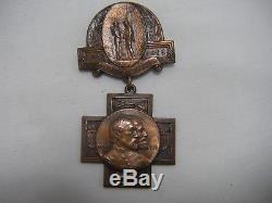 1913 NY Gettysburg Civil War Reunion Medal 50TH ANNIVERSARY OF GETTYSBURG