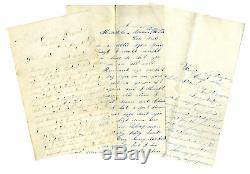 1st New York Dragoons, Co. F 3 Civil War Letter Lot