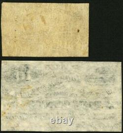 (2) Notes Troy, NY Troy & Albany Stage Co. 5¢ & 10¢ 1862 Civil War Era