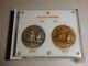 2 Piece 999 Fine Silver & Bronze Medallic Art Co Ny Civil War Comm. Medal Lg105
