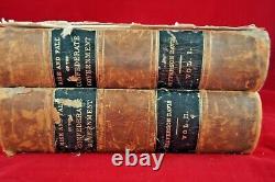 (2) Vol. Rise and Fall of the Confederate Government, Jefferson Davis 1881 1stED