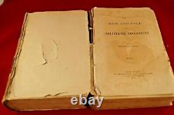 (2) Vol. Rise and Fall of the Confederate Government, Jefferson Davis 1881 1stED