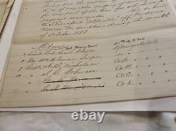 268 Civil War 47th New York Manuscript Courtmarshall Major Kane 1862 8 page BIO