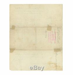 3 Civil War Documents rel. To Resignation of Lt. H. G. Brotherton, 47th New York