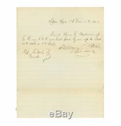 3 Civil War Documents rel. To Resignation of Lt. H. G. Brotherton, 47th New York