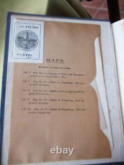 3 Vols. NEW YORK At GETTYSBURG, Final Report, 1900, Wm. F. FOX, 1st ED, Maps, Illusts