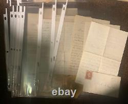 30 Civil War Letters Charles Carey 10th New York Infantry With Envelopes