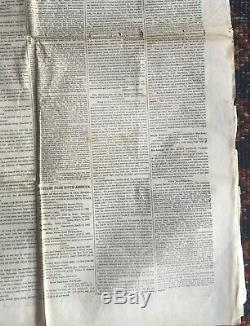 4-15-1865 NY Herald 2am Lincoln Assassination + 7 Other Civil War Newspapers